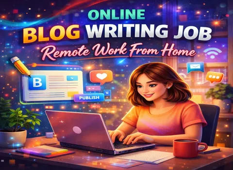 Online Blog Writing Job Remote Work From Home