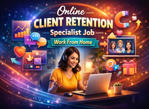 Online Client Retention Specialist Job Work From Home