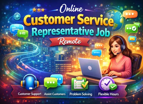 Online Customer Service Representative Job Remote