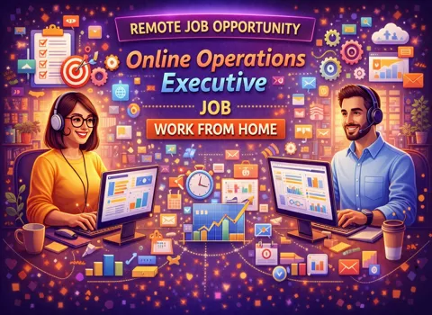Online Operations Executive Job Work From Home