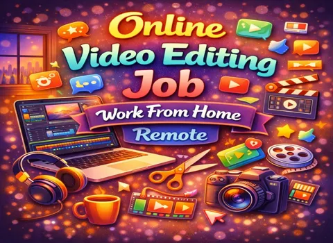 Online Video Editing Job Work From Home Remote
