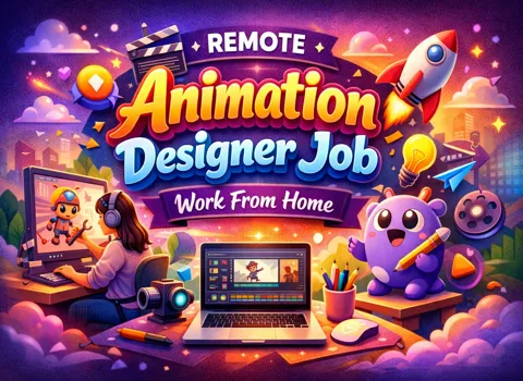 Remote Animation Designer Job Work From Home