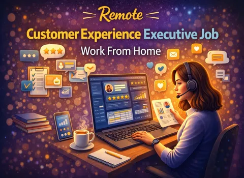 Remote Customer Experience Executive Job Work From Home