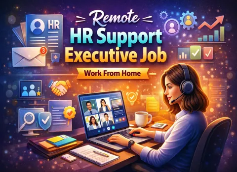 Remote HR Support Executive Job Work From Home