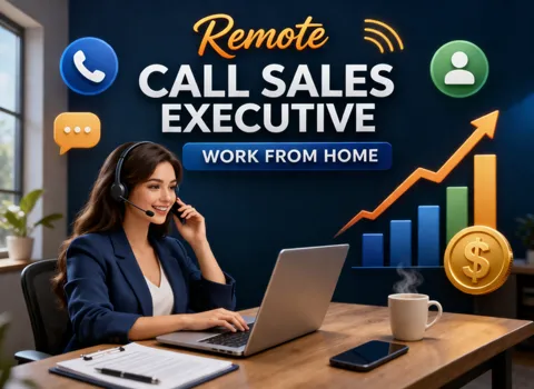 Remote Call Sales Executive Job Work From Home