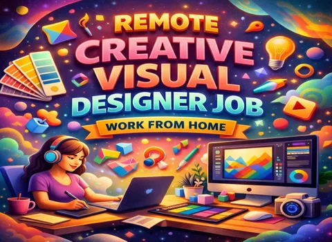 Remote Creative Visual Designer Job Work From Home