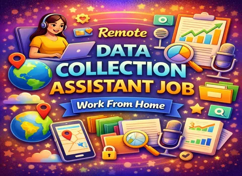 Remote Data Collection Assistant Job Work From Home