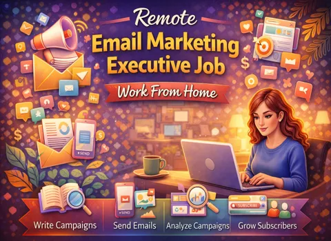 Remote Email Marketing Executive Job Work From Home