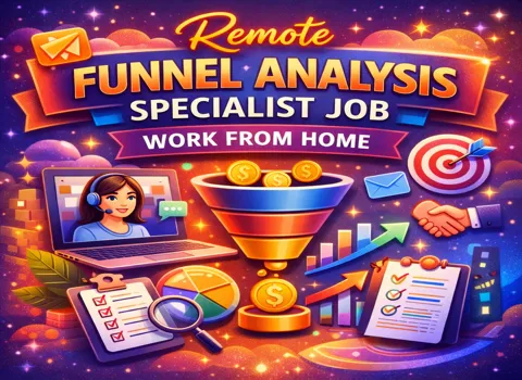 Remote Funnel Analysis Specialist Job Work From Home