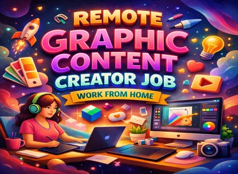 Remote Graphic Content Creator Job Work From Home