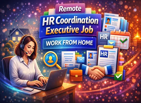 Remote HR Coordination Executive Job Work From Home