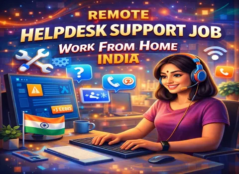 Remote Helpdesk Support Job Work From Home India