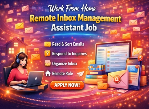 Remote Inbox Management Assistant Job Work From Home