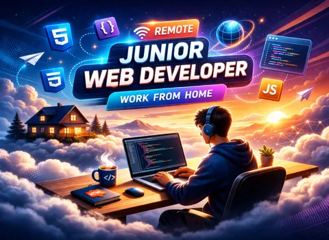 Remote Junior Web Developer Job Work From Home