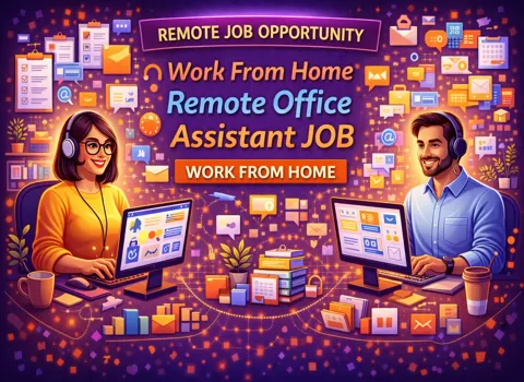 Remote Office Assistant Job Work From Home