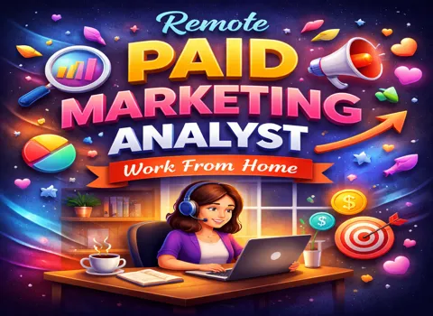 Remote Paid Marketing Analyst Job Work From Home