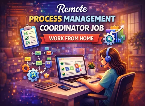 Remote Process Management Coordinator Job Work From Home