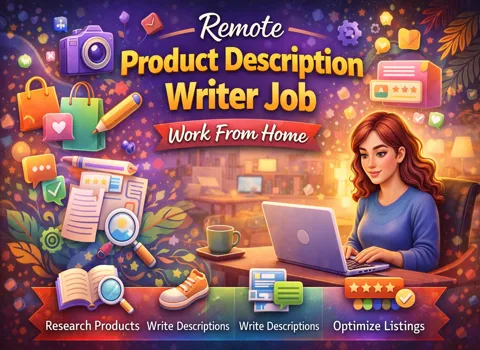 Remote Product Description Writer Job Work From Home