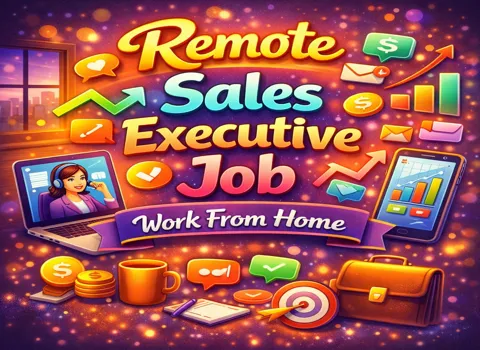 Remote Sales Executive Job Work From Home