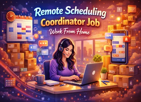Remote Scheduling Coordinator Job Work From Home
