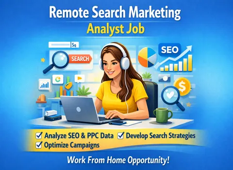 Remote Search Marketing Analyst Job Work From Home