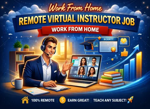 Remote Virtual Instructor Job Work From Home