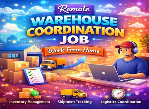 Remote Warehouse Coordination Job Work From Home