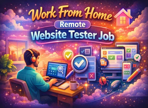 Remote Website Tester Job Work From Home