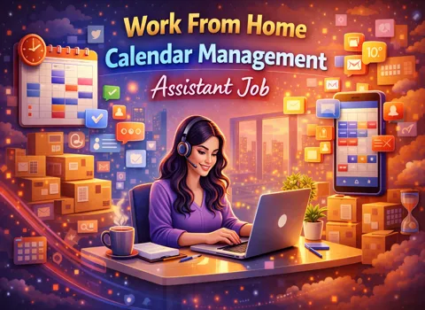 Work From Home Calendar Management Assistant Job