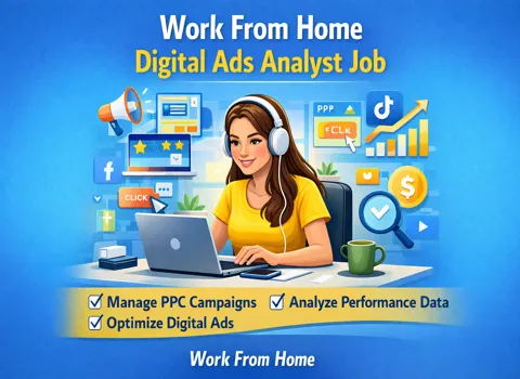 Work From Home Digital Ads Analyst Job