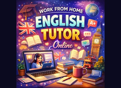 Work From Home English Tutor Job Online