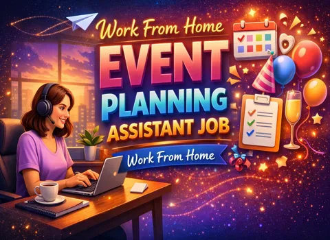 Work From Home Event Planning Assistant Job