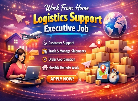 Work From Home Logistics Support Executive Job