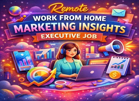 Work From Home Marketing Insights Executive Job