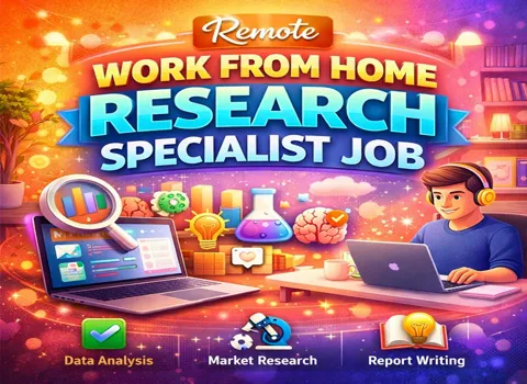 Work From Home Research Specialist Job