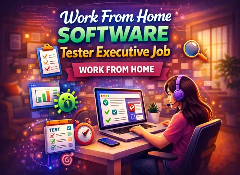 Work From Home Software Tester Executive Job