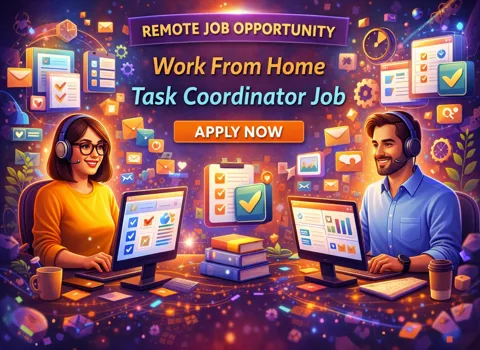 Work From Home Task Coordinator Job