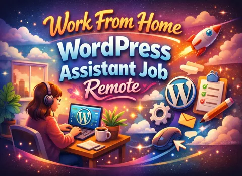 Work From Home WordPress Assistant Job Remote