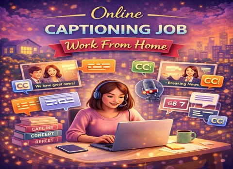 Online Captioning Job Work From Home