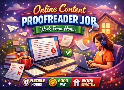 Online Content Proofreader Job Work From Home