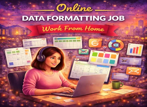 Online Data Formatting Job Work From Home