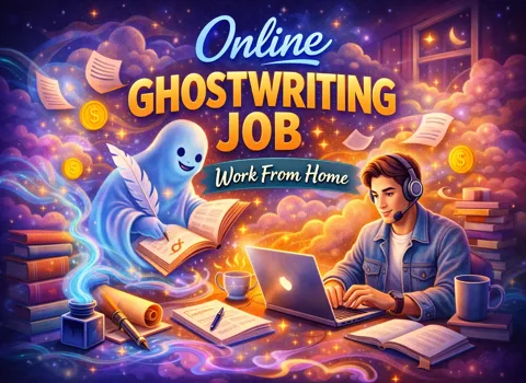 Online Ghostwriting Job Work From Home