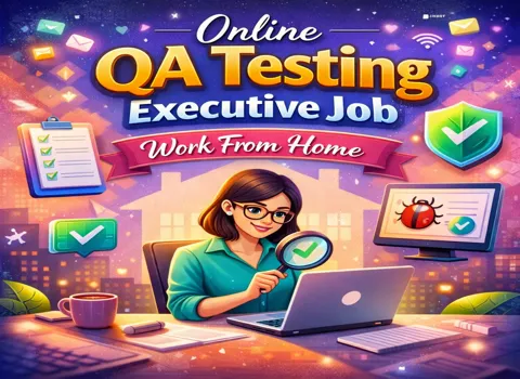 Online QA Testing Executive Job