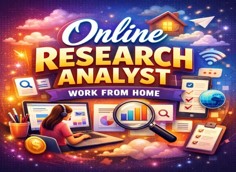 Online Research Analyst Job Work From Home