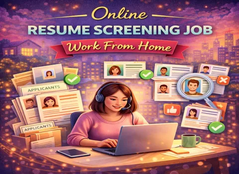 Online Resume Screening Job Work From Home