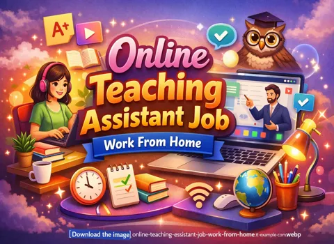 Online Teaching Assistant Job Work From Home