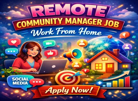 Remote Community Manager Job Work From Home