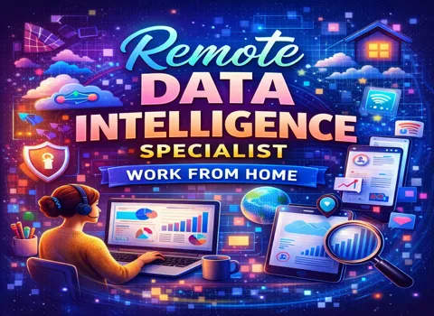 Remote Data Intelligence Specialist Job Work From Home