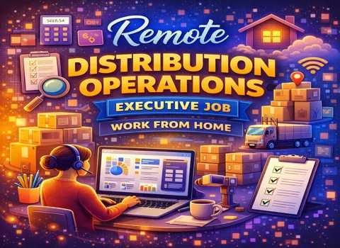 Remote Distribution Operations Executive Job Work From Home