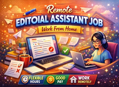 Remote Editorial Assistant Job Work From Home